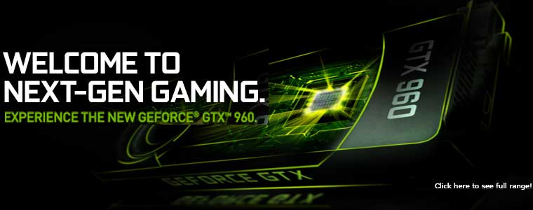 Greforce GTX 960 PCs